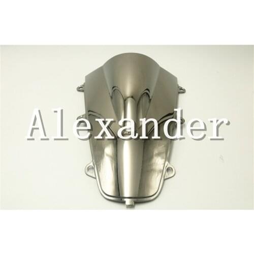 HotSale For Honda CBR 1000 RR 2017 2018 silver Windshield WindScreen Double Bubble CBR1000RR CBR 1000RR CBR1000 17 18