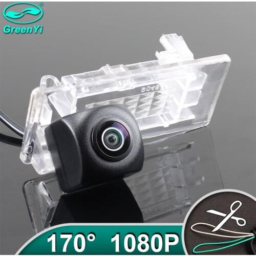 GreenYi AHD 1080P 170° Fisheye Len Vehicle Rear View Camera For VW Passat Polo Sedan Bora Gran Santana Lavida Sagitar Skoda Car