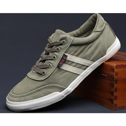 Casual Sneakers 2021 Spring Autumn Fashion Sports Shoes Men Comfy Lace-up canvas Walking Running Shoes Casual Shoes