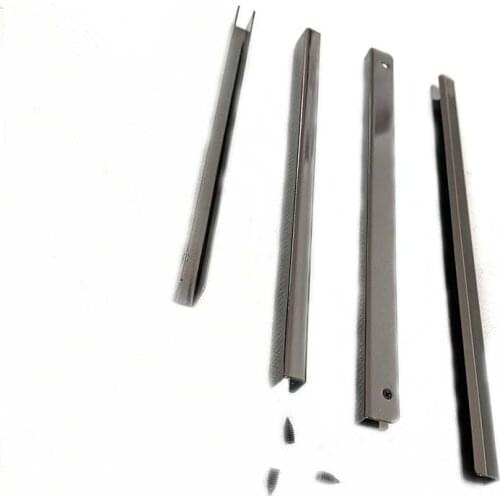 Gunmetal Wallet Metal Clasp Clips Semicircle Frame Handle Coin Purse Bag Craft Bags Parts Accessories