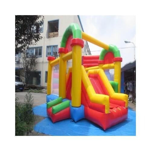 House hold inflatable bouncer trampoline with CE/UL blower