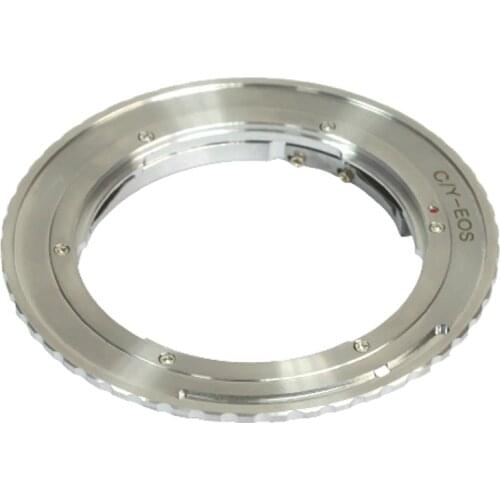 Pixco 2nd Generation Upgrade Aperture EMF AF Confirm B-Type Adapter Contax Yashica CY Mount Lens to Canon (D)SLR Camera