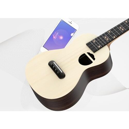 Populele S2 Acoustic Electric Guitar Smart Soprano Ukulele 23 Inch Mini Guitar Ukulele Concert for Beginners 4 String Guitarra