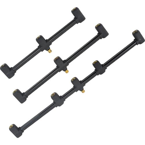 2 Piece Carp Fishing Rod Support Buzz Bars for 4 Fishing Rods