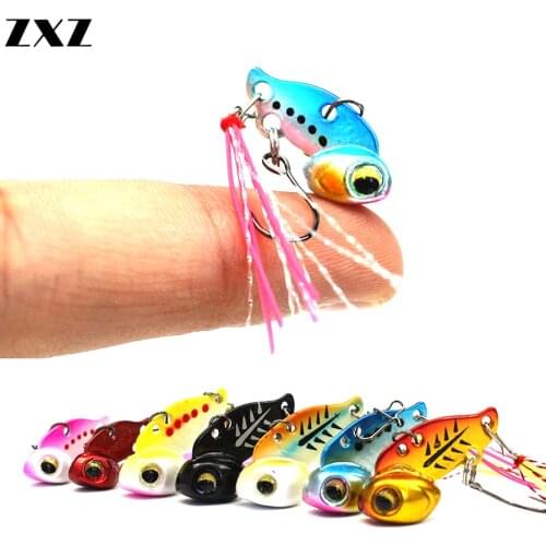 2pcs All Water Levels Metal VIB Hard 3g 6g Artificial Fishing Lures Sinking Spoon Spinner Sinking Bait for Pike Wobblers Isca