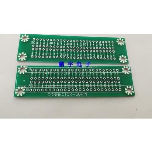 Free shipping 10pc Multifunction Adapter board 50PIN Test board Universal PCB