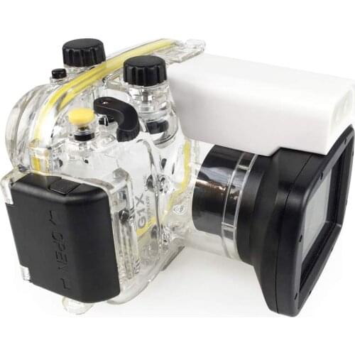 130FT/40M for Canon Powershot G1 X G1X WP-DC44 Underwater Depth Diving Case Waterproof Camera Housing Cover Box