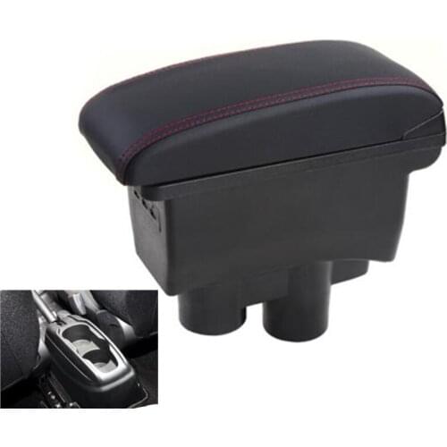 For Peugeot 301 Citroen NEW c-elysee armrest box 2012-16r 2013 2014 2015 Dual laye With USB