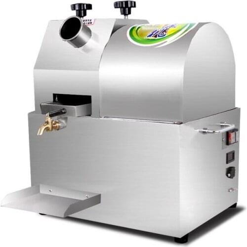 Commercial Cane-Juice Squeezer Sugarcane Juicer Stainless Steel Sugarcane Juice Extractor Separated-Type Chassis Juicer