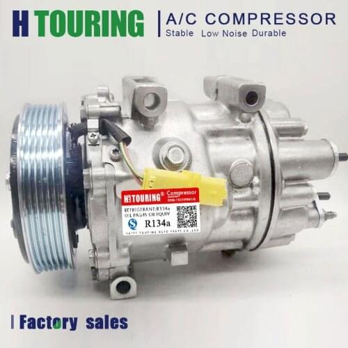 SD7V16 A/C Compressor For Citroen C8 Fiat Peugeot 807 LANCIA 9659749480 9686062080 9672867380 9672867780 9686061980 9655229080
