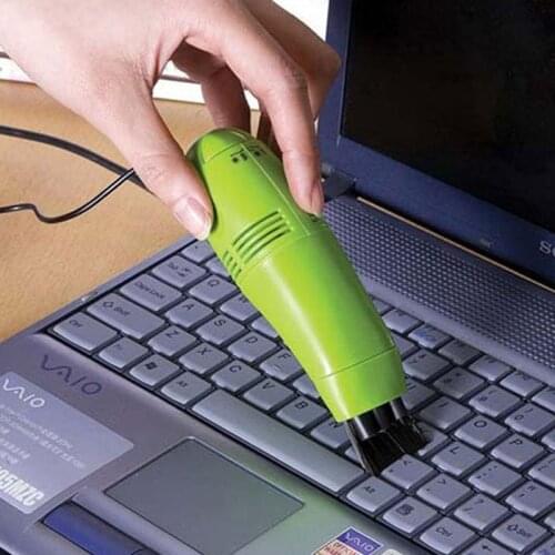Mini Brush Computer Keyboard USB Dust Cleaner PC Laptop Brush Dust Cleaning Kit PC Clean Tool for Desktop Notebook Keyboard