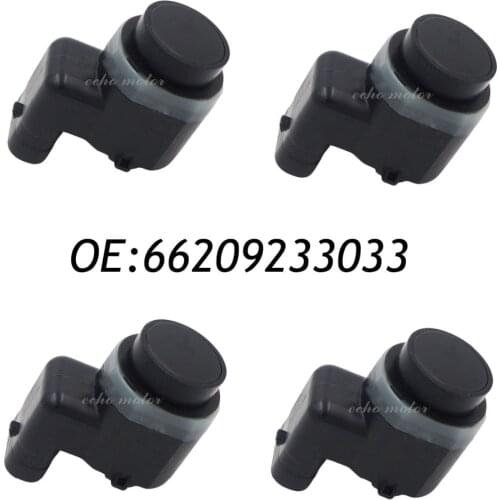 New 4pcs 66209233033 9233033 PDC Parking Sensor Bumper Object Reverse Assist Radar For BMW