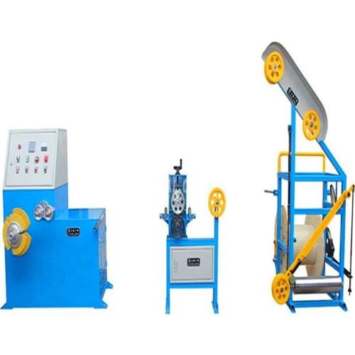 QIPANG spool metal wire rewinding machine /wire coiling winder machine High speed Automatic Cable Circling Equipment