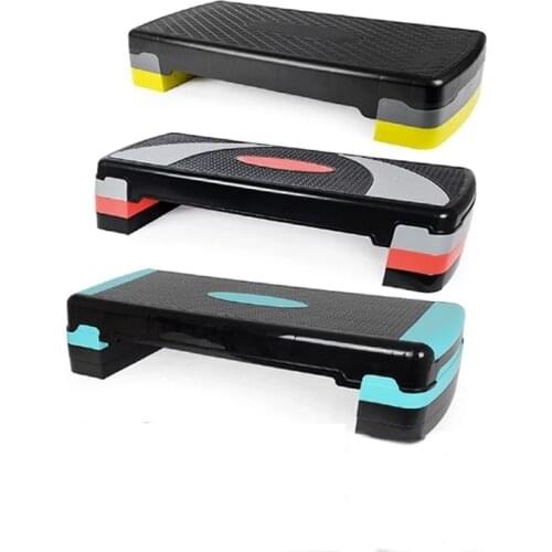 Aerobic Step Adjustable Non-Slip Pedal Stepper Gym Fitness Exercise Pedal Indoor And Outdoor Workout Exercise Equipment Home