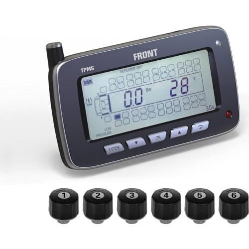 Tire Pressure Monitoring System for Passenger Vehicle Truck & bus External Sensors Car Security System