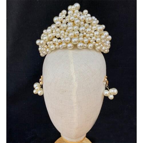 Special Pearls crown for brides 2021