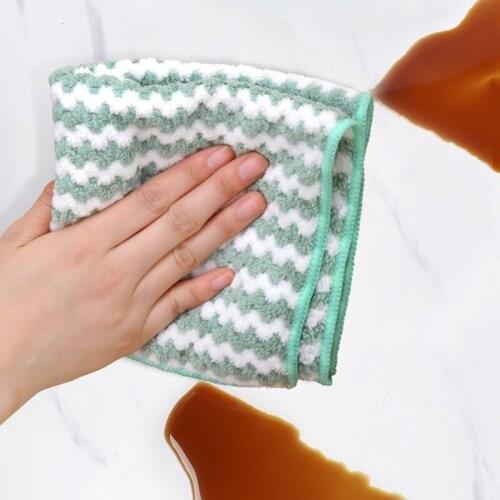 Anti-Grease Wiping Rags Microfiber Dishcloth Cleaning Cloth Home Washing Dish Multifunctional Dishrag for Bathroom,Bar,Kitchen