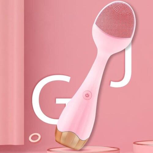 Facial Cleanser Electric Sonic Deep Cleaning Waterproof Silicone Facial Massager