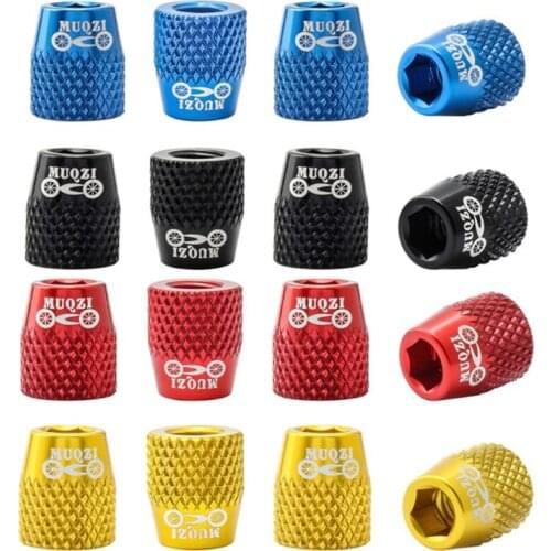 Bike Brake Shoes M6 Screw Brake Pad Aluminum Alloy Screw Mountain and Road Bicycle V-Brake Pads, Bike Brake Blocks Kit N0PC