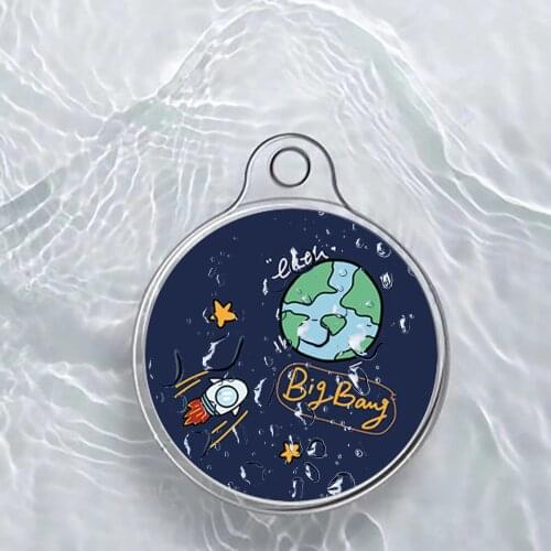 Protective Cover Case Sticker For Airtags Astronaut Cover Paster For Iphone Locator Tracker Anti-loss Device Drop Shipping Hot