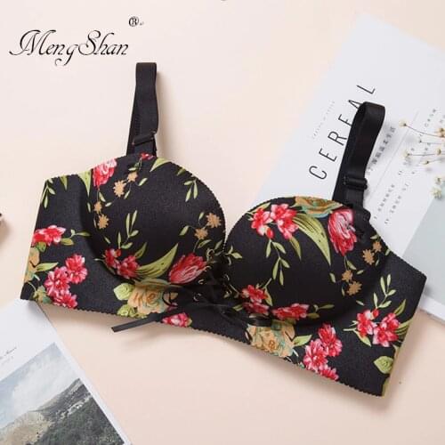 Bras for women Rope straps Palm support Steel-free bra with air-permeable bra One-piece Lattice push up sexy bra 80A 80B 80C 85C