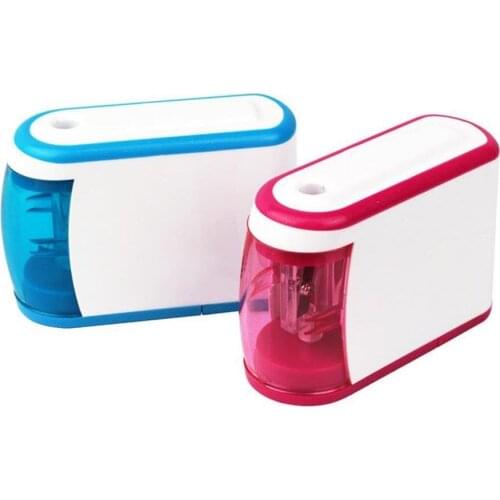 1PSC Stationery Electric Pencil Sharpeners School Supplies Automatic Pencil Sharpener for Children Home Office Accessories Kits