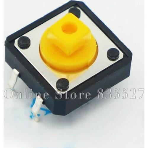 1000pcs/lot 12*12*7.3mm band location 12 * 12 * 7.3 mm key switch tact Switch micro switch button B3F-4055