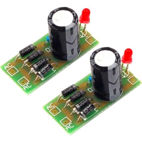 1N4007 AC-DC Full Bridge Power Conversion Module - 12V 1A