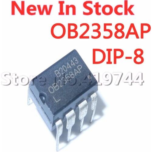 5PCS/LOT OB2358 OB2358AP DIP-8 power management chip In Stock NEW original IC