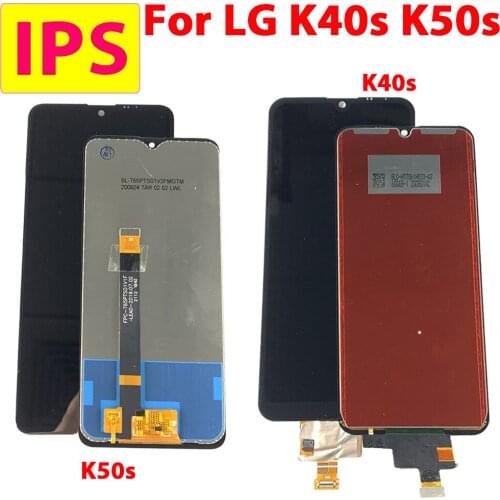6.1'' For LG K40s LCD And 6.5'' For LG K50s Display Touch Screen Digitizer Assembly Replacement Display For LG K50s K40s