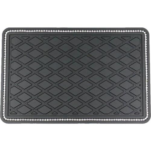 Car perfume decoration diamond anti-slip mat car mesh storage mat anti-slip mat sunscreen can be attached to diamond