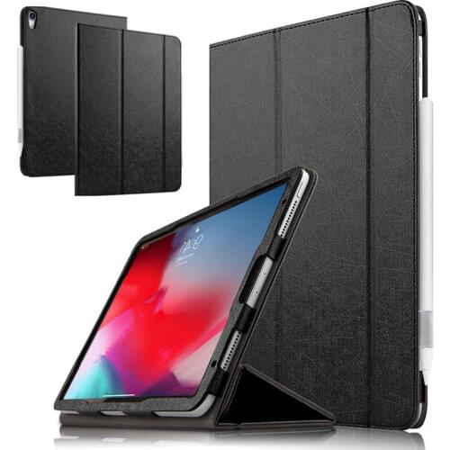 Case For Apple iPad Pro 11 2018 Protective Cover Faux Leather Smart Case For 2018 new ipad pro11 iPad 11" A1980 case Auto Sleep