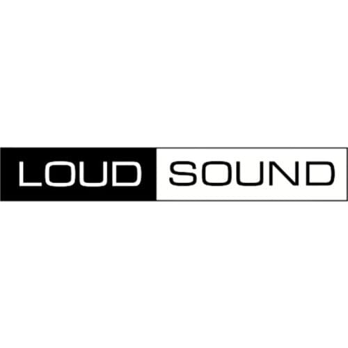 Loud Sound Word Decal Vinyl Car Stickers Accessories Black Silver CL525