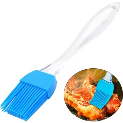 Kapmore 1pc Food Grade Silicone Baking Brush High Temperature Silicone Brush Barbecue Cream Brush BBQ Tools Accessories