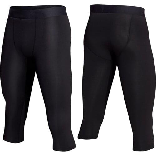 Running Compression Pants Tights Men Sports Leggings Fitness Sportswear 3 4 Trousers Gym Training Pants Skinny Leggins Hombre