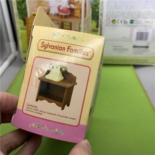 Geniune Sylvanian Doll Families Dollhouse Animal Figures furniture set clothes house food without package