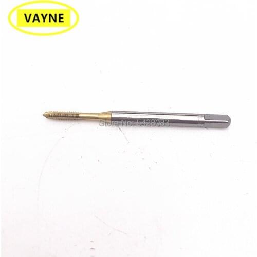 VAYNE HSSE Metric Spiral Pointed Taps with Tin Coated M2/2.3*0.4 M2.2/2.5/2.6*0.45 Fine Thread screwM2/2.2/2.5*0.25 M2.5*0.35