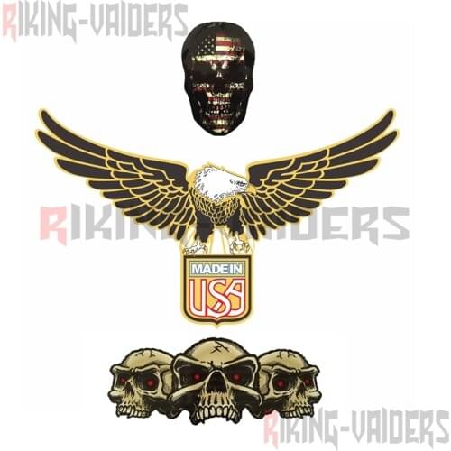 Upper Fairing Decal Prints Decals Skull Stickers For Harley Electra Glide Ultra Classic Ultra Limited Street Glide 1996-2013