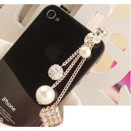 Fashion style Pendant Earphone Dust Plug Dustproof Plug Caps Cell Phone Accessories for all 3.5 mm Earphone