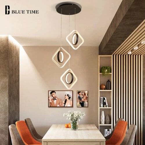 Led Pendant Light Indoor Home Lighting Fixtures for Living room Dining room Kitchen Bedside Light Modern Pendant Lamp 110V 220V
