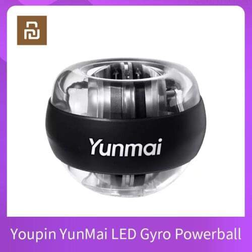 Youpin YunMai Powerball Carpal Training Apparatus Power Wrist Ball Trainer LED Gyroball Essential Spinner Antistress Toys