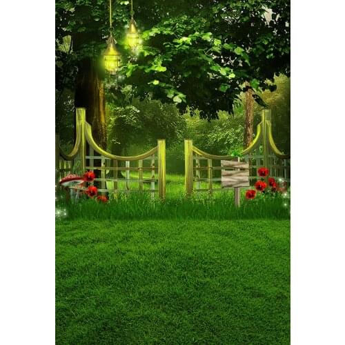 Garden house backgrounds newborn photography digital vinyl outdoor boys photo backdrop for photo studio kits photophone lv-1434