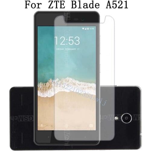Ultra Tempered Glass For ZTE Blade A521 A530 A520 A330 A520C Toughened Protector Film Protective Screen Case Cover Universal