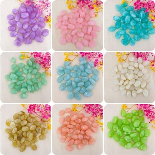 10pcs 13*18mm Imitation Stone Acrylic Beads Loose Spacer Beads For Jewelry Making DIY Earring Ring Pendant Necklace Accessories