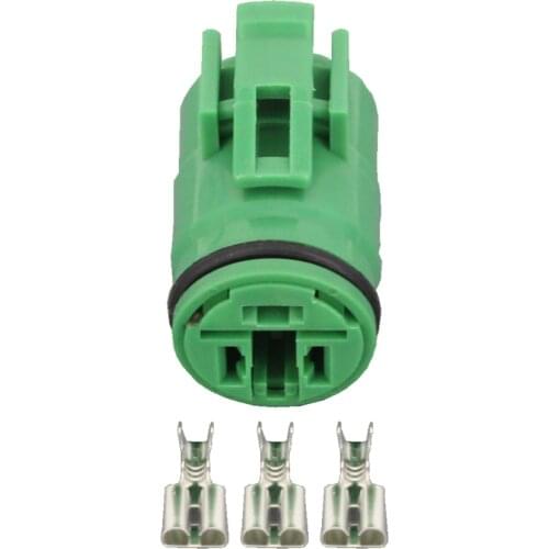 3 Pin Automotive Connectors Round Waterproof Connectors With Terminal Plug DJ70318-6.3-21 3P