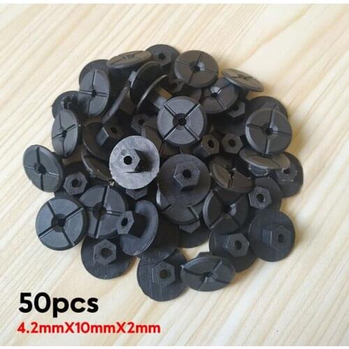 30Pcs 4mm Car Auto Nut Self Threading Multi-Purpose Body Interior Fit For Mercedes Benz