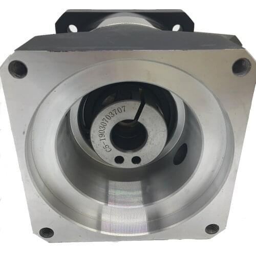 4:1 Planetary Gearbox Speed Ratio 4 16mm Input Shaft &20mm Output Shaft Gearbox Reducer for 750W Servo Motor 90mm flange