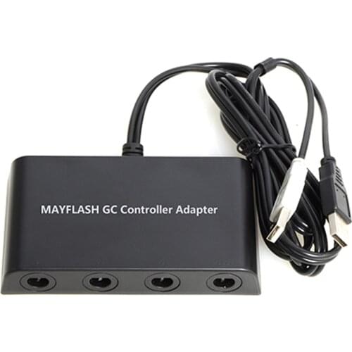 4 ports Player for GameCube G-C Controller Adapter for Wii-U for switch NS or PC Converter Adapter
