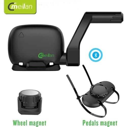 MEILAN C3 Wireless Bike Speed Sensor &Cadence Sensor Waterproof Bluetooth BT4.0 sensore for Bike Computer speedometer Trainer