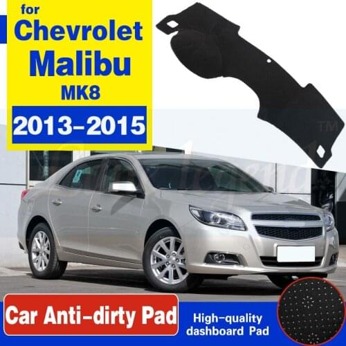 For Chevrolet Malibu 2013 2014 2015 8th Gen MK8 Holden Anti-Slip Mat Dashboard Cover Pad Sunshade Dashmat Carpet Car Accessories